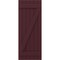 Ekena Millwork Americraft 6-Board (2 Batten) Wood Joined Board-n-Batten Shutters w/ Z-Bar, ARW102BB621X77WRH, PR ARW102BB621X77WRH - alternate 3